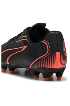 Schwarze Fußballschuhe mit Stollen PUMA VITORIA FG/AG JR