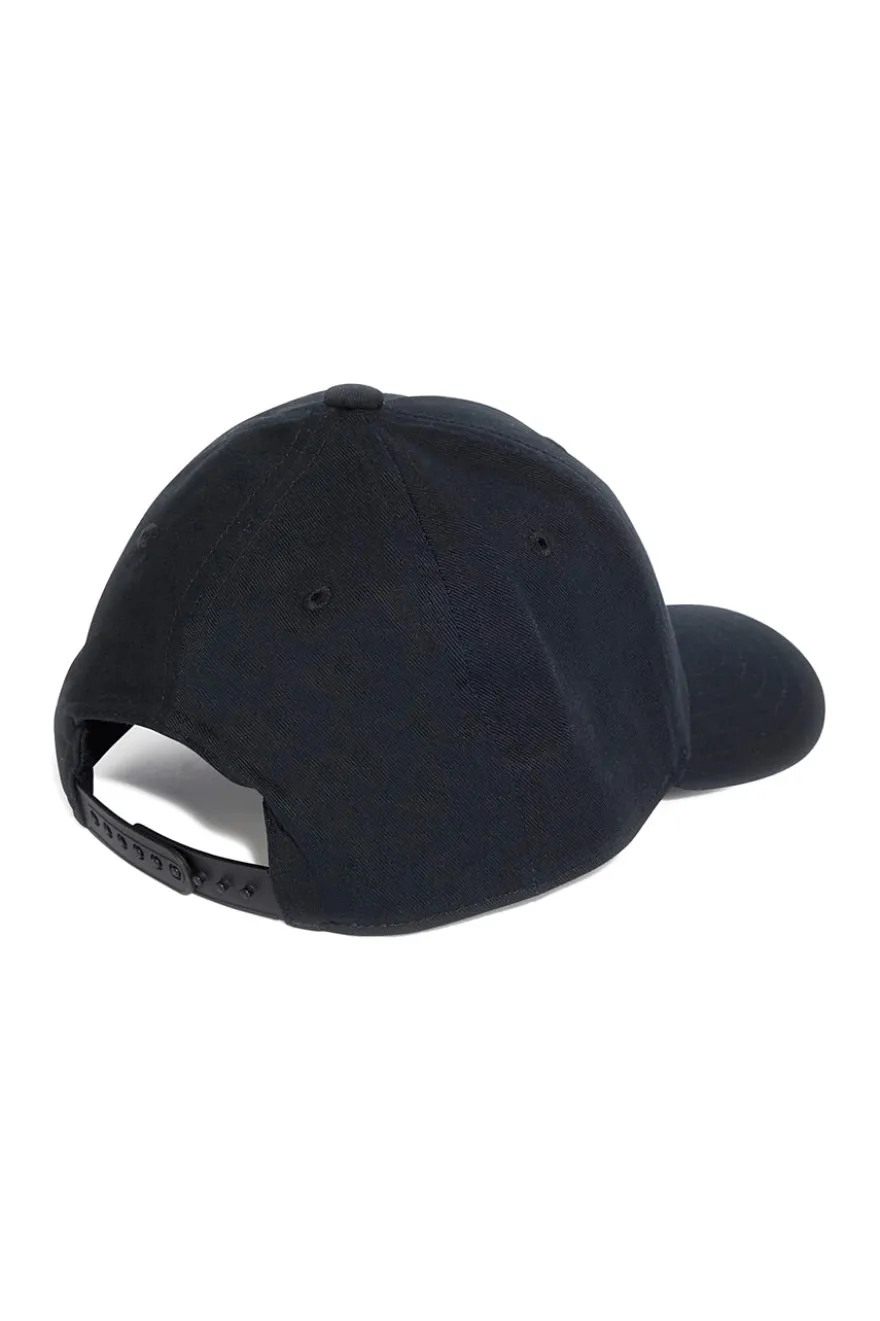 Schwarze Kappe mit Adidas Logo JD1328