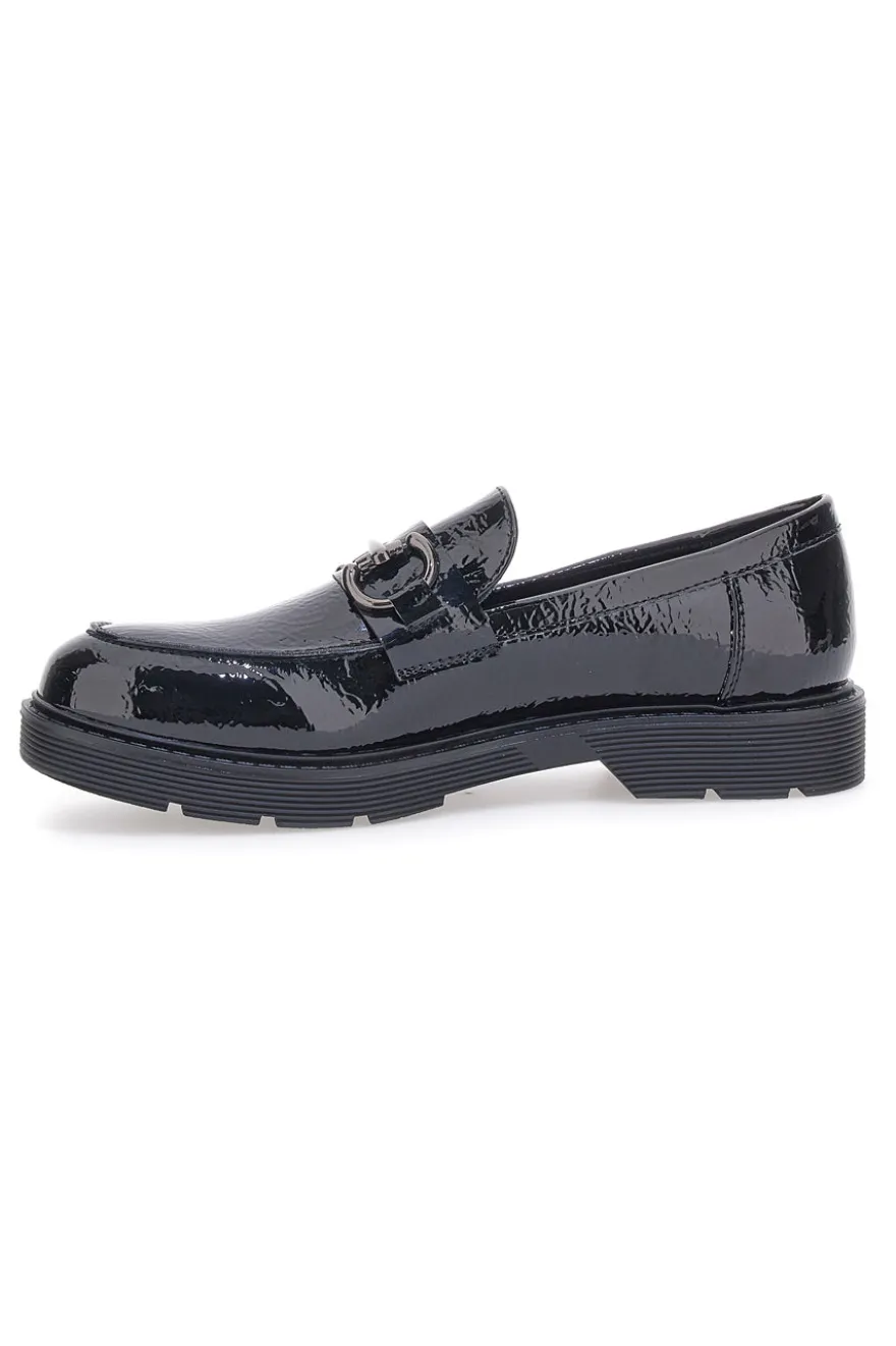 Schwarze Lack-Slipper Galia 3202124