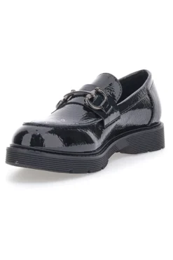 Schwarze Lack-Slipper Galia 3202124