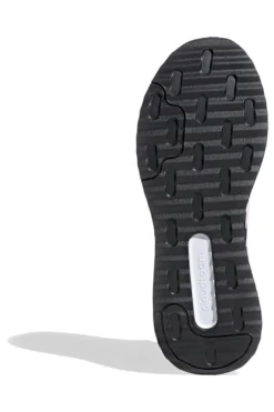 Schwarze Laufschuhe mit rosa Streifen aus atmungsaktivem Mesh Adidas X_PLRPATH