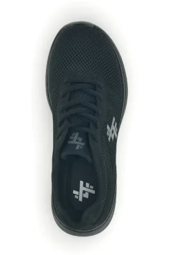 Schwarze Netz-Turnschuhe 2t2l 155BK070903