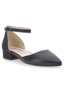 Schwarze Riemchenballerinas Pittarello Glam 3885
