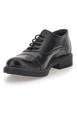 Schwarze Schnürschuhe aus echtem Leder PITTARELLO ELITE 73