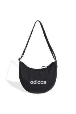 Schwarze Schultertasche mit Adidas WL ESS POUCH Logo