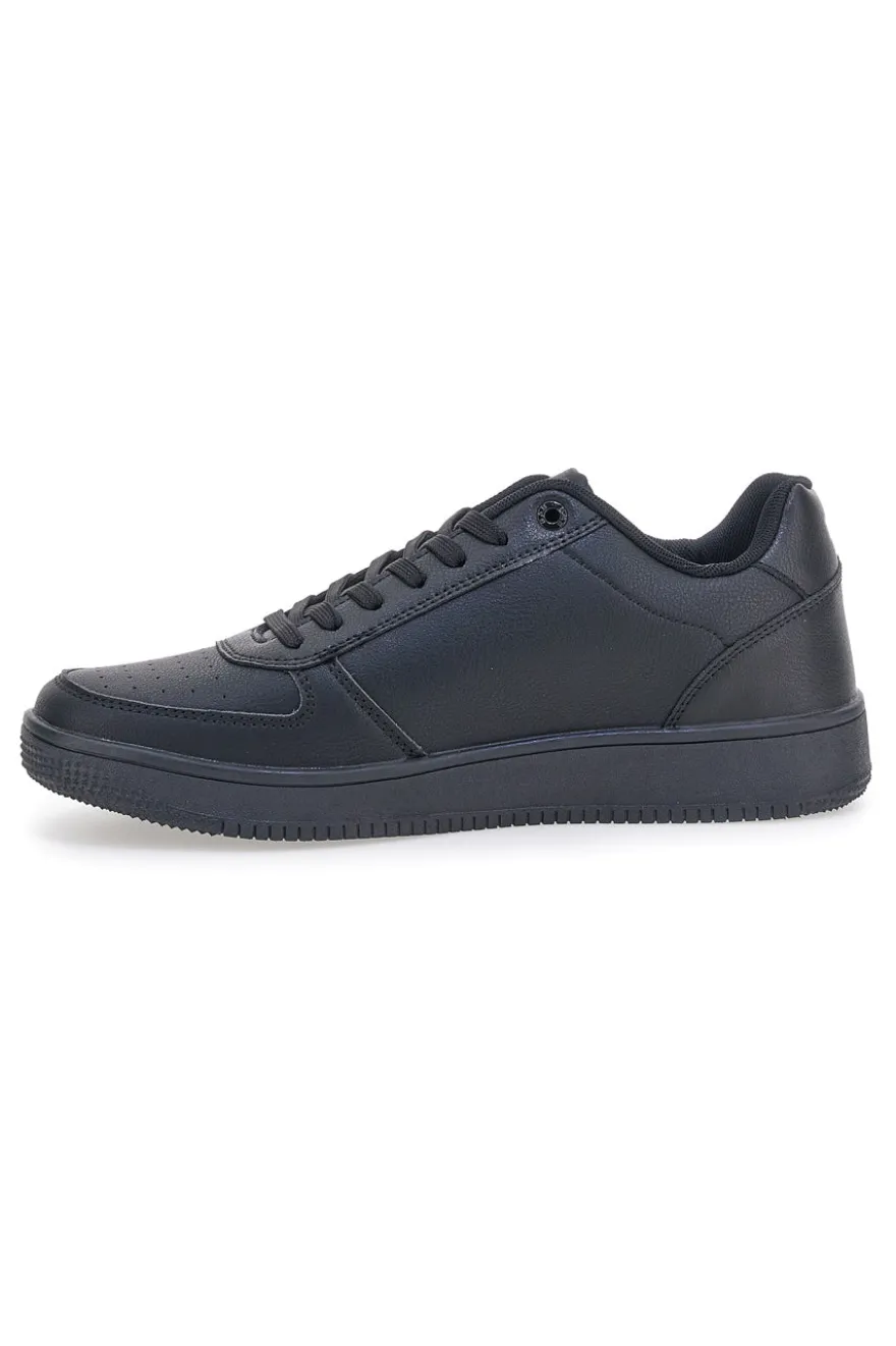Schwarze Sneakers im schlichten Stil Gas KEVIN LTX