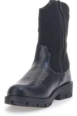 Schwarze Stiefeletten Danke 23007