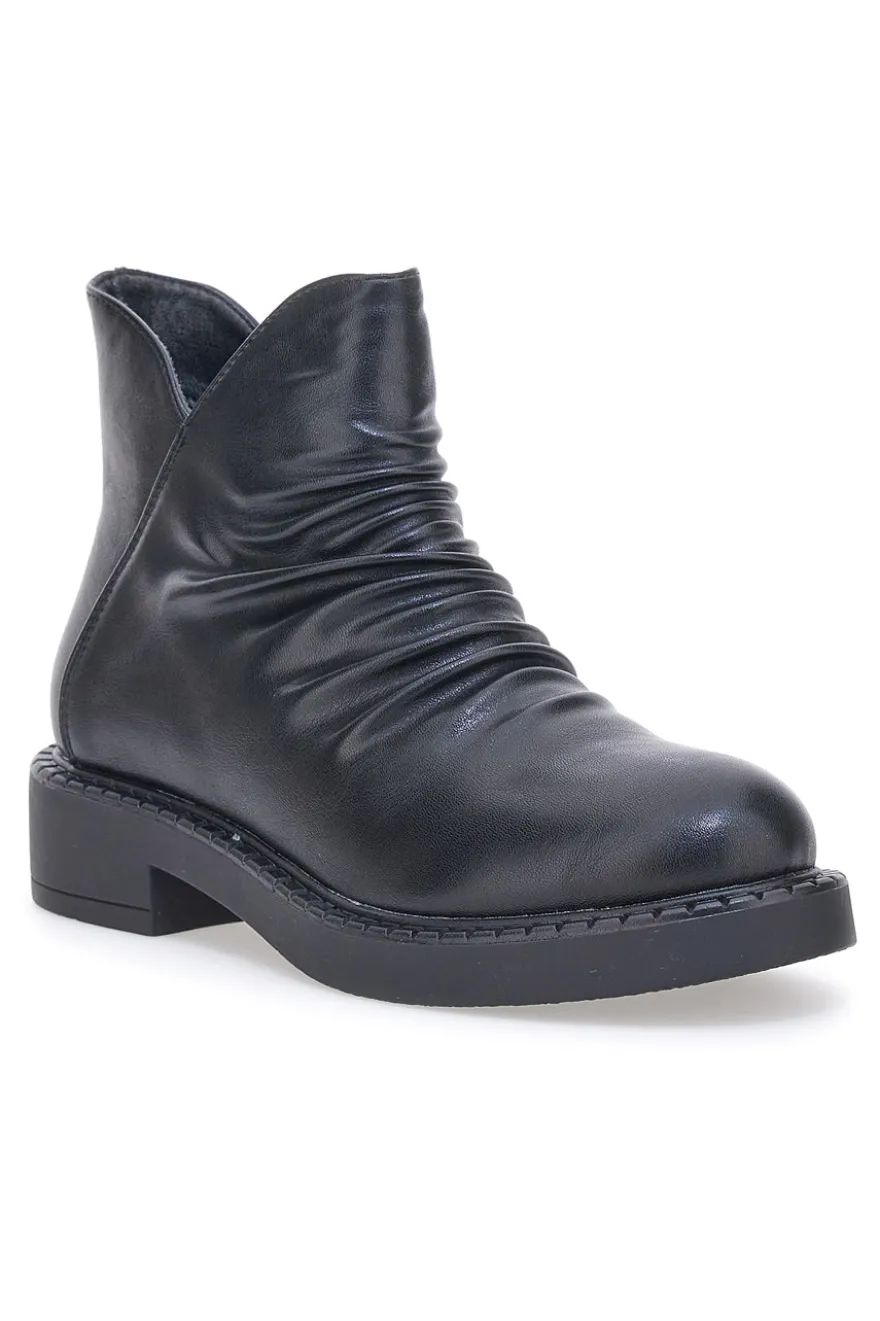 Schwarze Stiefeletten Galia 2209