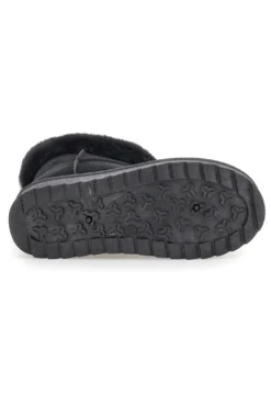 Schwarze Stiefeletten „Love“ PK1643A von Pittarello mit Pelzbesatz