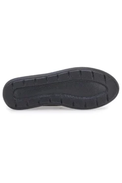 Schwarze Stiefeletten mit Hammerschlageffekt INBLU WG059014
