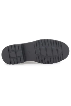 Schwarze Stiefeletten von Laura Biagiotti (Modell L97109502) mit Strasssteinen an den Seiten.