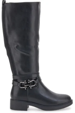 Schwarze Stiefel mit Schelle Energy 295