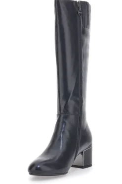 Schwarze Swish 21-Stiefel mit Absatz