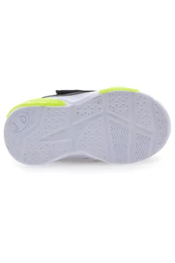 Schwarze und blaue Turnschuhe mit Lichtern Champion Wave B TD