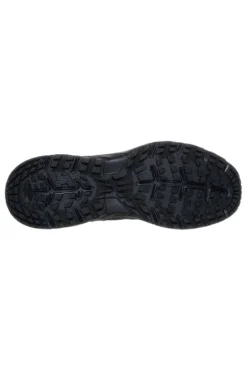 Schwarze, wasserabweisende Stiefel mit Skechers Hillcrest 2.0 Woodrock Peak Memory Foam