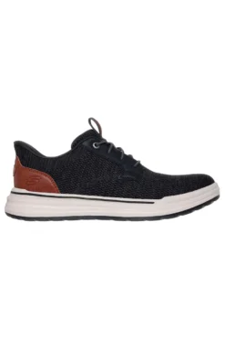 Schwarz Mesh Slip-on Schuhe Skechers Sterling ramone