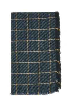 Sciarpa a Quadri Blu Basile 0149/U
