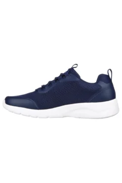 Skechers Dynamight 2.0 Gym-Schuhe mit Mesh-Obermaterial in Blau und Weiß - Setner