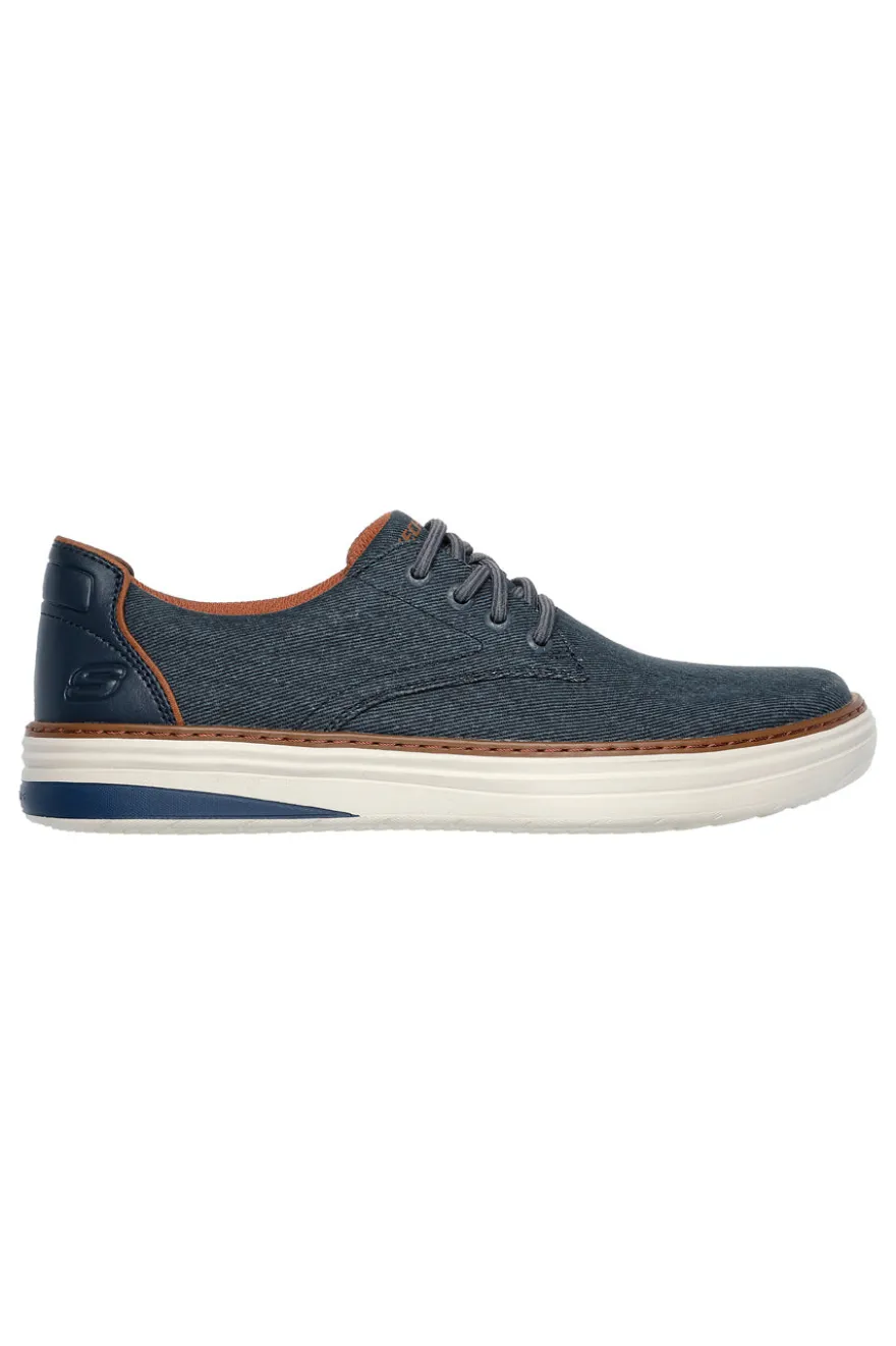 Skechers Hyland Ratner blau Leinwand Turnschuhe