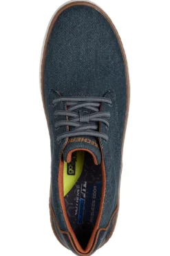 Skechers Hyland Ratner blau Leinwand Turnschuhe