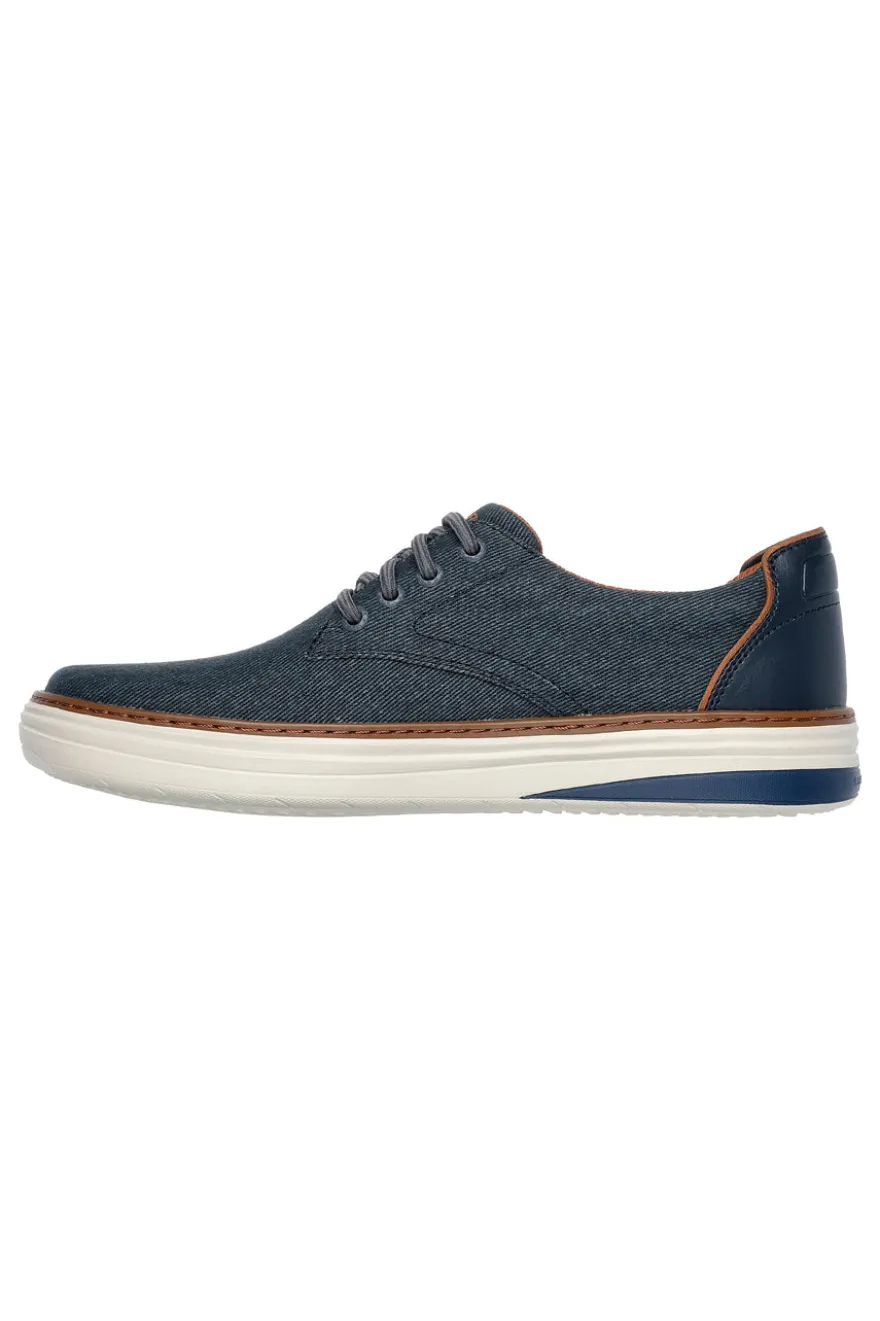 Skechers Hyland Ratner blau Leinwand Turnschuhe