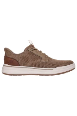 Skechers Sterling ramone taupe mesh slip-on schuhe