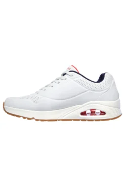 Skechers Uno - Stand On Air Bianche e Blu