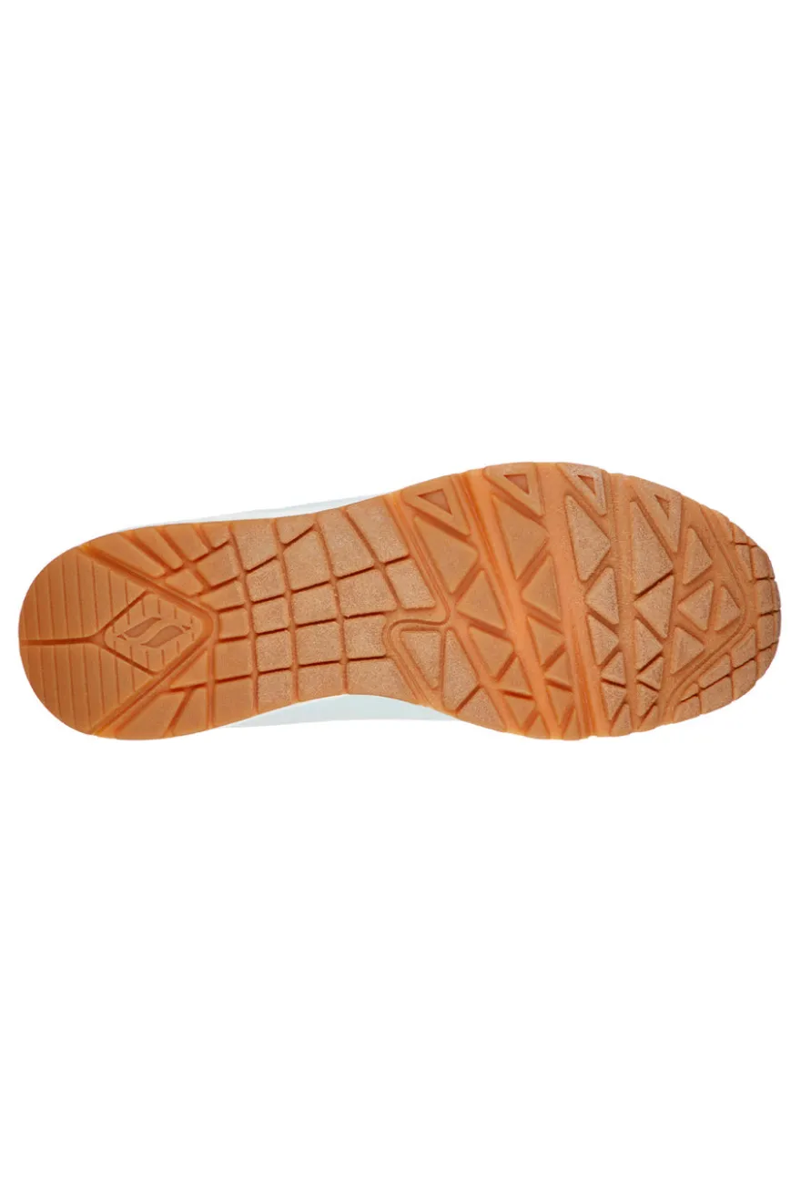 Skechers Uno - Stand On Air Bianche e Blu
