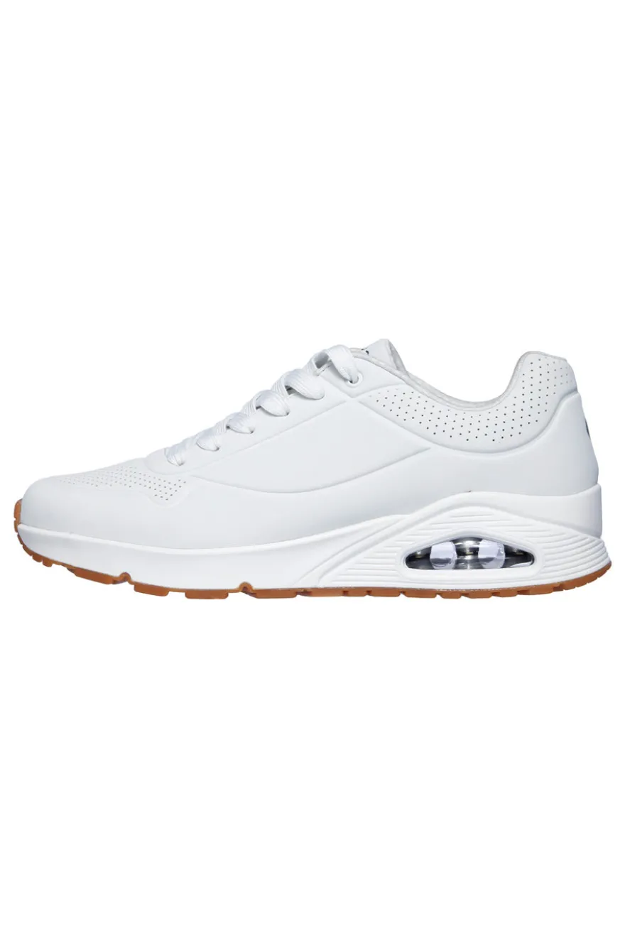 Skechers Uno - Stand On Air Bianche
