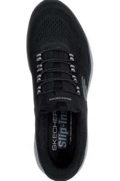 Slip-on nere vegan con suola ammortizzata Skechers Summits Top Rate