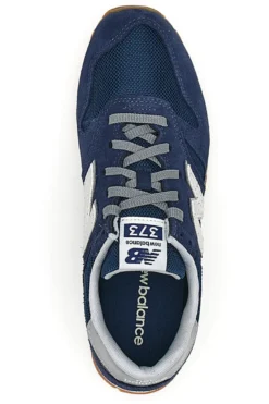Sneaker Blu in pelle e tessuto New balance ML373SE2