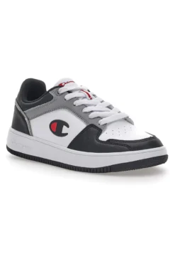 Sneaker „Champion Rebound 2 Low B Gs“ in Weiß und Schwarz