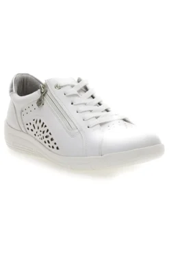 Sneaker da donna bianca traforata Relife 67172470307F