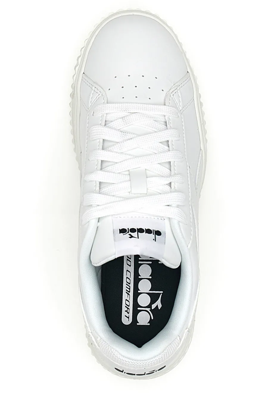 Sneaker da donna bianche con platform Diadora Jace Double Wn