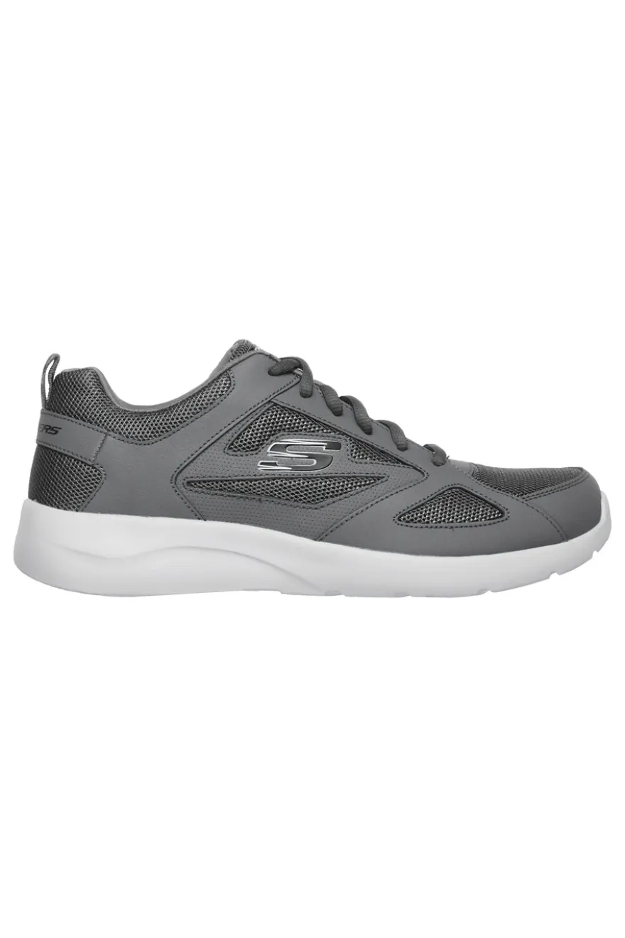 Sneaker grigia con lacci SKECHERS DYNAMIGHT 2.0 FALLFORD