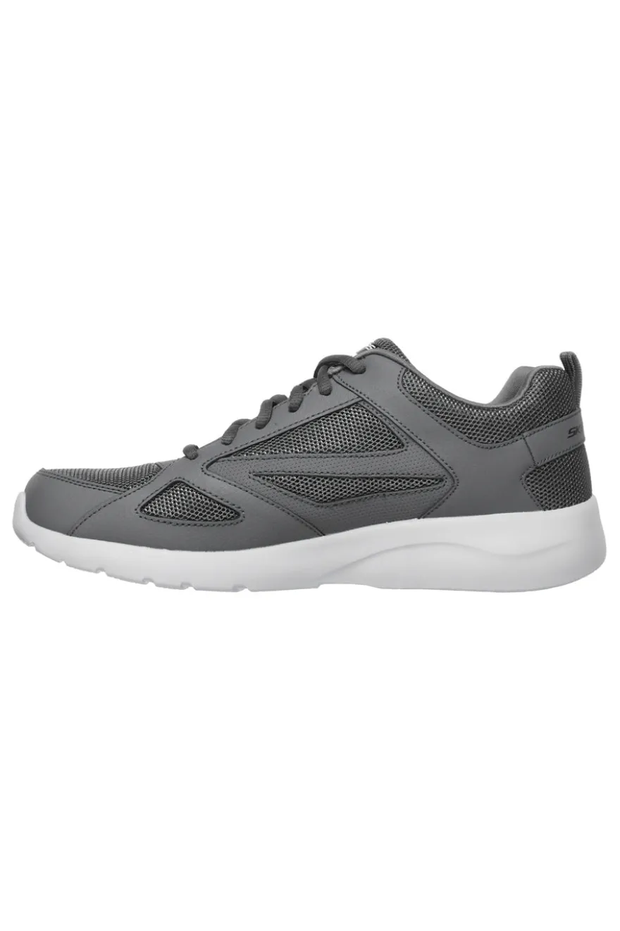 Sneaker grigia con lacci SKECHERS DYNAMIGHT 2.0 FALLFORD