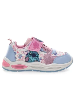 Sneaker rosa con luci Lilo&stitch D6020202T