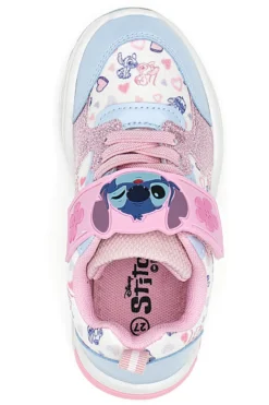 Sneaker rosa con luci Lilo&stitch D6020202T