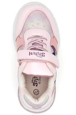 Sneaker rosa con luci Stitch D14638