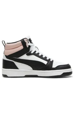 Sneakers Alte Bianche e Nere PUMA REBOUND V6