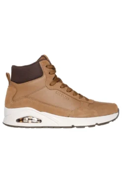 Sneakers Alte Marroni Skechers Uno Stacre Mid