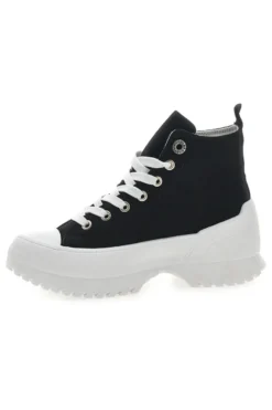Sneakers Alte Nere con Platform Bianco FREDDY FY7602