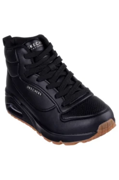 Sneakers alte nere con suola ammortizzata Air-Cooled Memory Foam Skechers Uno Stand High