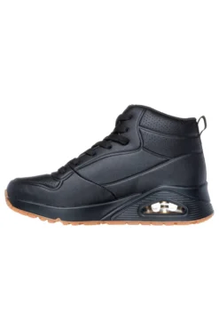 Sneakers alte nere con suola ammortizzata Air-Cooled Memory Foam Skechers Uno Stand High