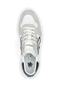 Sneakers Antiscivolo bianche con dettagli grigi U-Power Helix 20029