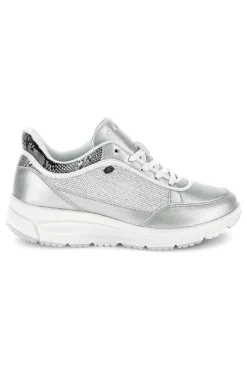 Sneakers argento con inserti animalier Lotto LOVE RIDE AMF VIII PHY W