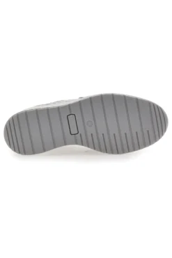 Sneakers Argento In Pelle Con Zeppa IMac 555730