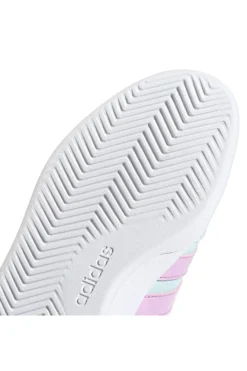 Sneakers azzurre pastello con dettagli lilla Adidas Breaknet 3 J