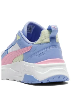 Sneakers azzurre rosa e bianche Puma Trinity 2 Lt Jr