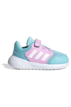 Sneakers Azzurro e lilla con strappo Adidas Tensaur Run 3.0 EL I